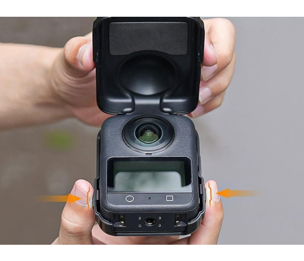 Sunnylife Półotwarte plastikowe etui do DJI Osmo 360 (czarne) - 1509432 - zdjęcie 2